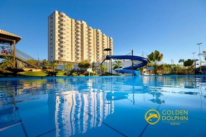 Hotel Golden Dolphin Express - Aguas Termais 24H カルダス・ノバス エクステリア 写真