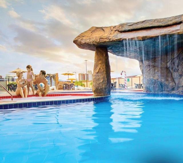 Hotel Golden Dolphin Express - Aguas Termais 24H カルダス・ノバス エクステリア 写真